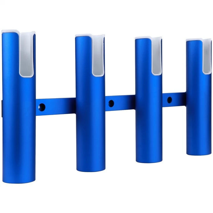 Aluminium 4 Tubes Linked Fishing Rod Holders